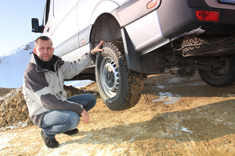 Yamaha Grizzly kontra Volkswagen Crafter: niepokonani