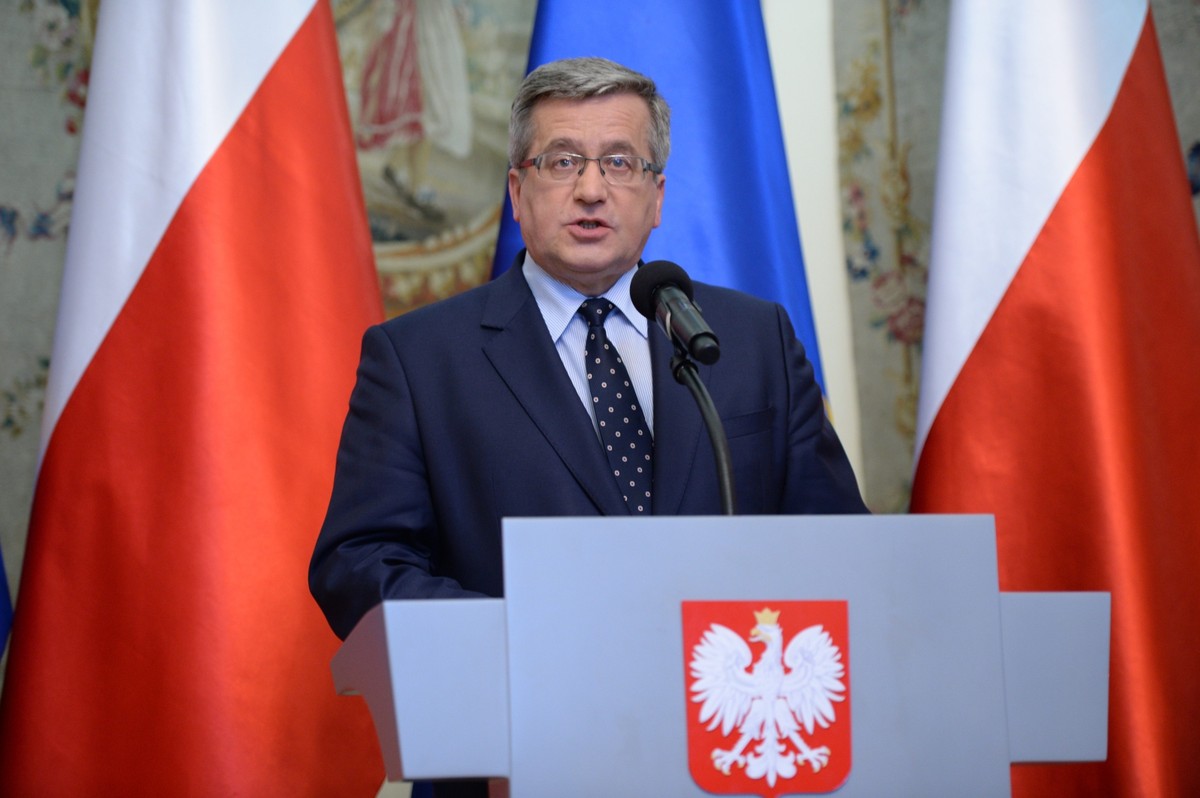 Prezydent Bronisław Komorowski