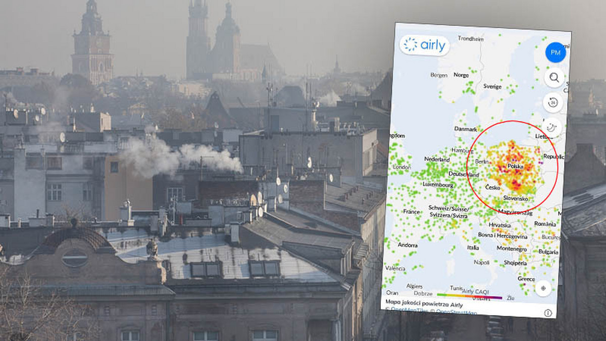 Smog powrócił. Polska liderem pod względem zanieczyszczenia powietrza
