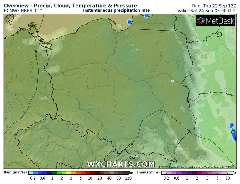 W nocy już niemal wszędzie będzie pogodnie