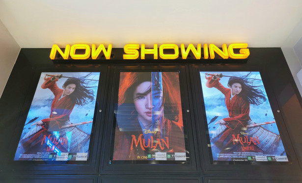 Billboard do filmu fabularnego Mulan