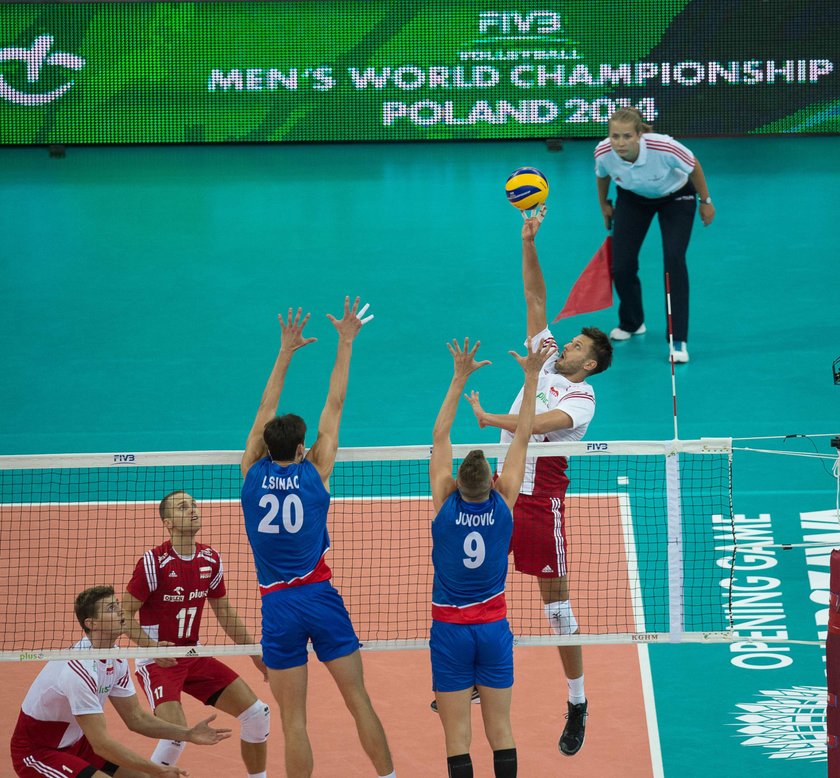 Polska - Serbia relacja LIVE. Relacja na żywo z meczu otwarcia siatkarskiego mundialu!