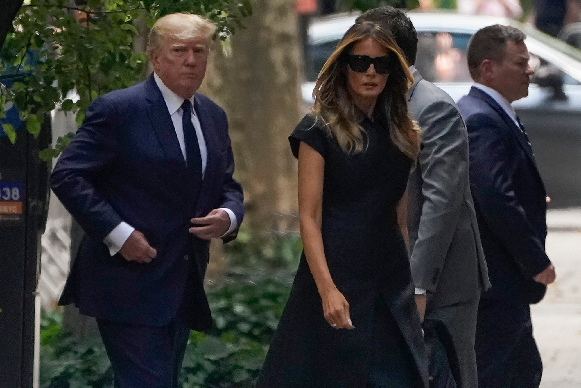 S Ivanou Trumpovou sa prišla rozlúčiť celá rodina. 