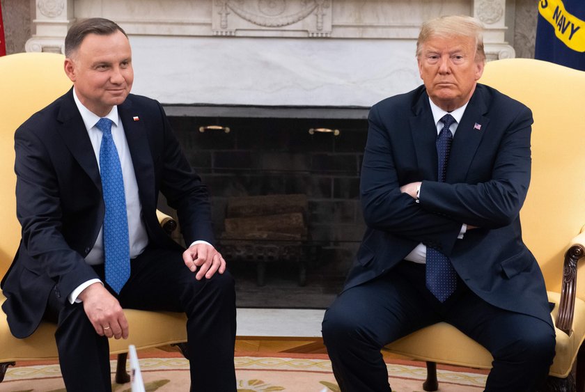 Donald Trump i Andrzej Duda