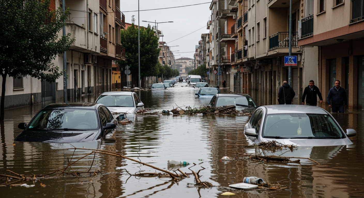 Temporal azota España: 2 heridos y 150 incidencias por lluvias torrenciales y vientos de 100 km/h