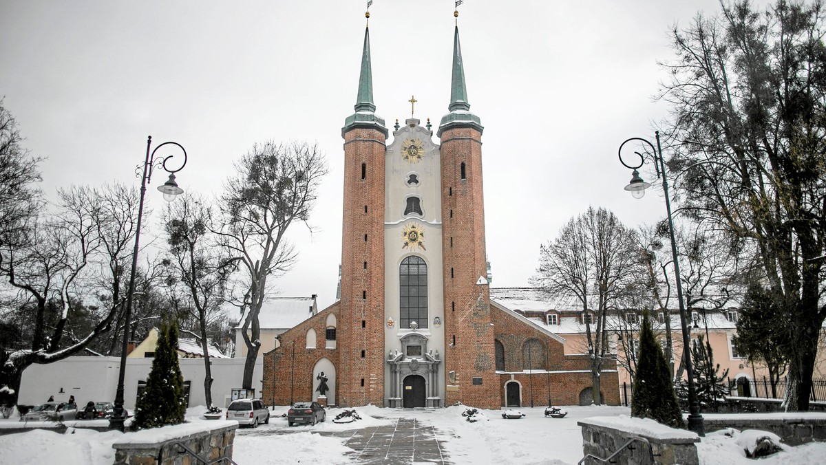 Pochodzący najprawdopodobniej z XVI wieku, wykonany rylcem w pobiale rysunek odkryto na suficie archikatedry w Oliwie. Przedstawia on gwiaździste sklepienie nawy głównej katedry i mógł służyć jako pomoc techniczna przy jego budowie.