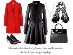 Z czym nosić czarne ubrania jesienią 2014? STYLIZACJE