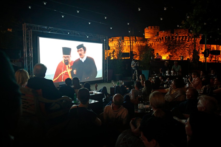 Digitalizovana kopija filma premijerno je prikazana pod kalemegdanskim nebom