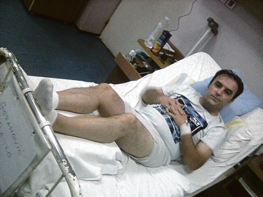 Ranko u bolničkom krevetu