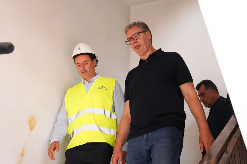 Vučić u GAK Višegradska