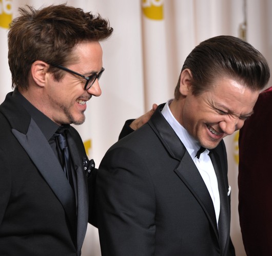 Avengersi w cywilu – Robert Downey Jr. i Jeremy Renner