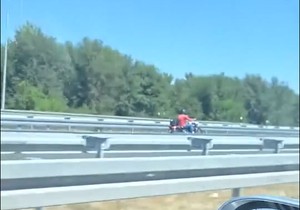 Vožnja u kontrasmeru na auto-putu kod Novog Sada