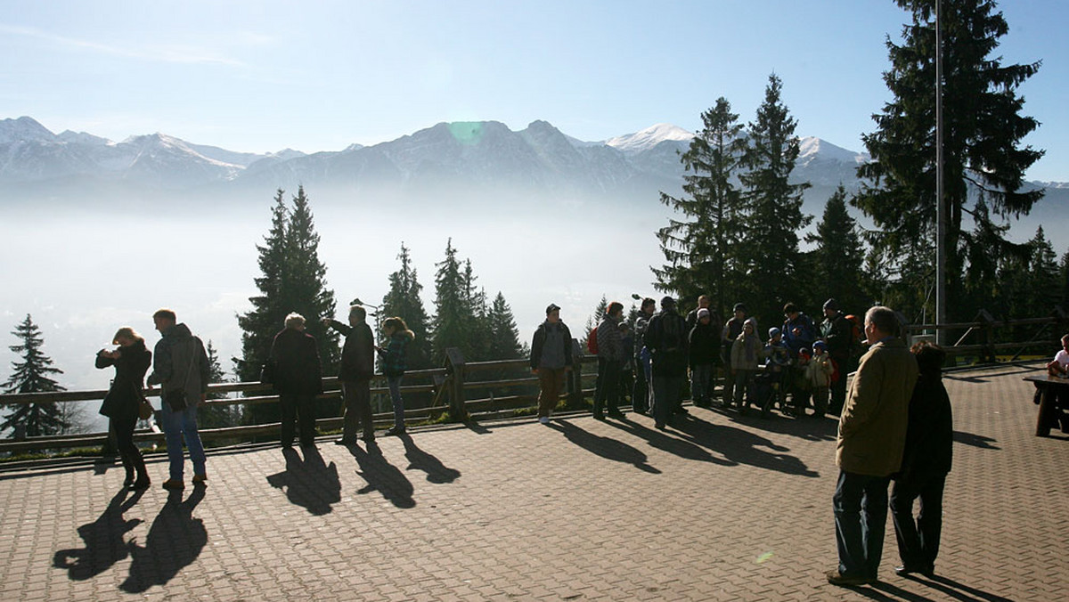 Polska - Zakopane - słoneczny weekend na Gubałówce