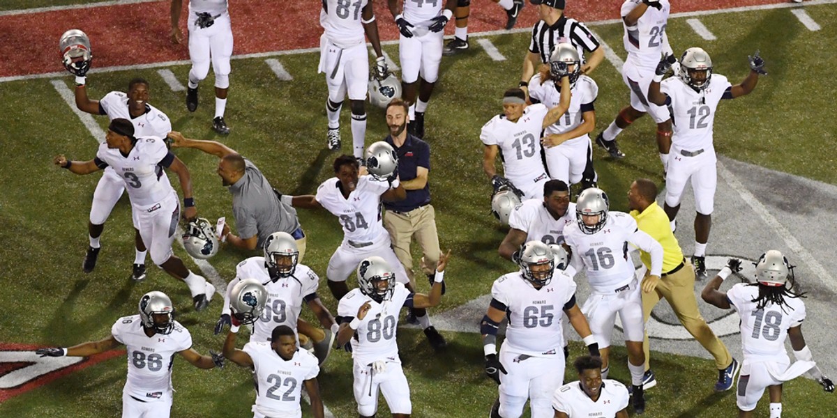 45-point underdog Howard University pulled off the biggest upset against the spread in college football history