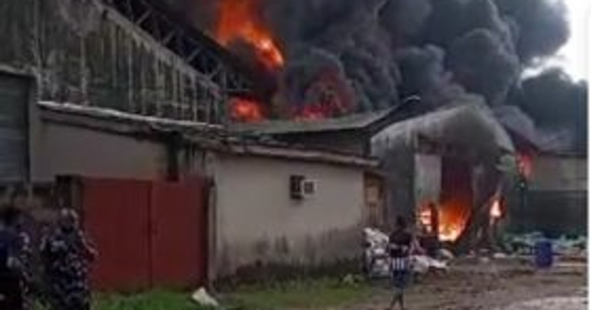 LASTMA, others combat Ilupeju industrial fire outbreak - Vimarsana News