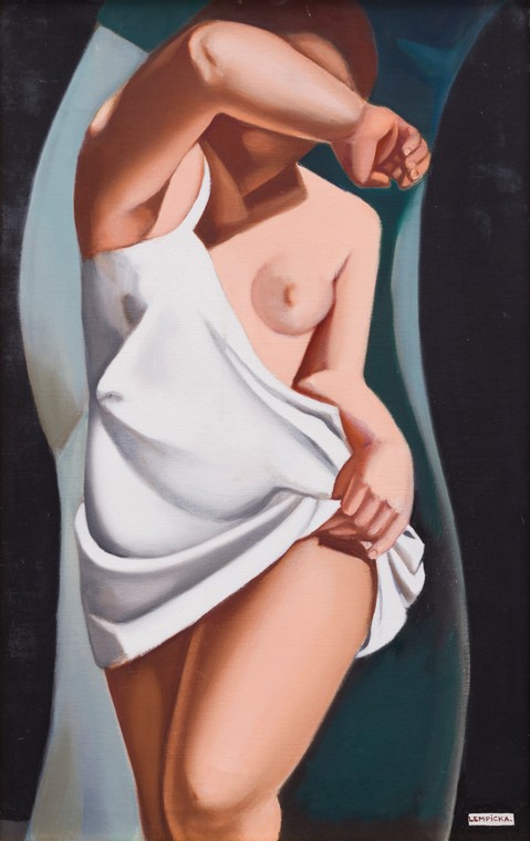 Tamara Łempicka, "Modelka II" (ok. 1957)