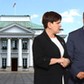 Beata Szydło, MArek Kuchciński, Stanisław Karczewski pod Belwederem  