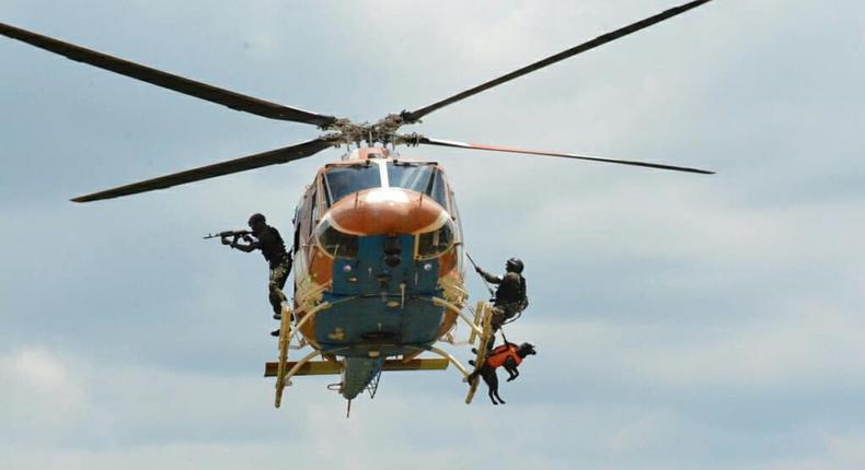 NAF destroys terrorists’ ammunition-laden truck in Borno (Video)  [Twitter/@NigAirForce]