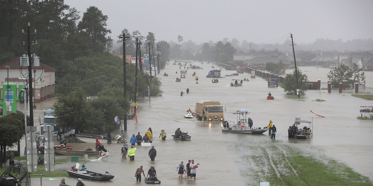 Rains from Hurricane Harvey broke 60 years of US continental records — here's why