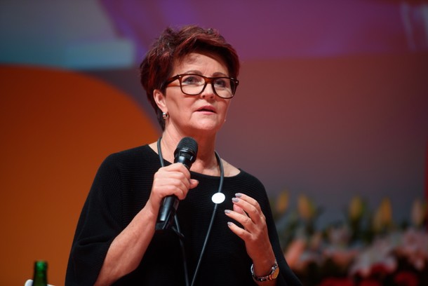 Była pierwsza dama Jolanta Kwaśniewska 