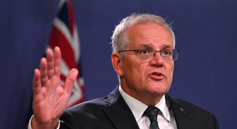 Morrison said that it is simply unacceptable for China to ease trade restrictions on Russia when other countries are imposing sanctions.