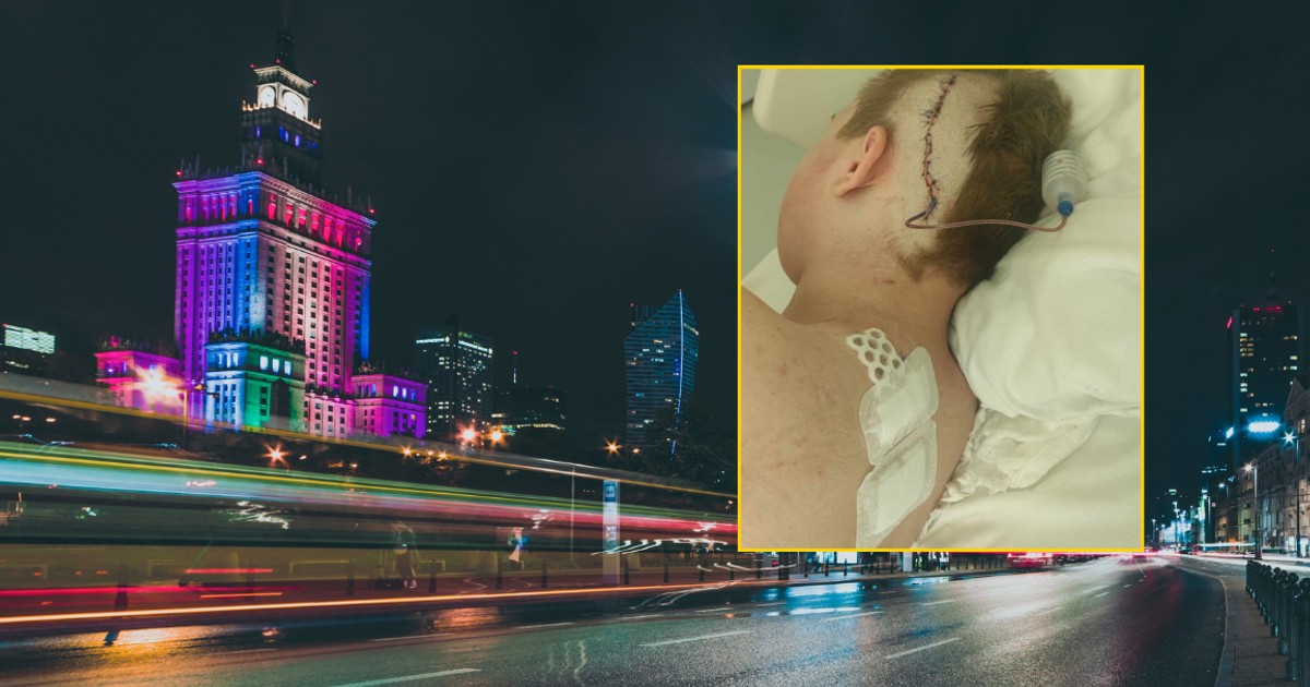 Bestialski atak nożownika w centrum Warszawy. Nastolatek walczył o życie w szpitalu