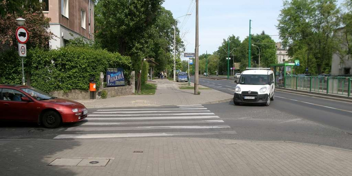 Poznan beda światła na skrzyżowaniach ulicy Grunwaldzkiej z Rycerską i Ostroroga