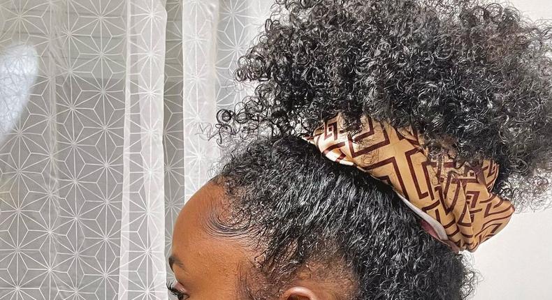 A curly natural hair always looks good [Instagram/Naturalhairhope]