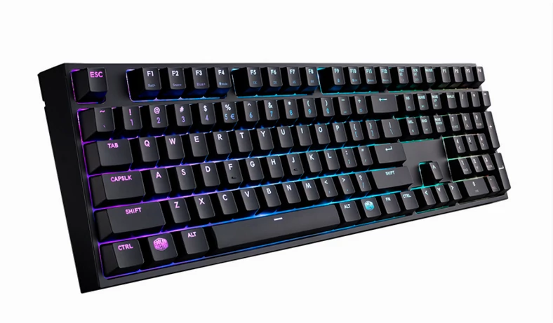 Klawiatura Cooler Master Storm MasterKeys Pro występuje w wersji S, czyli krótkiej, oraz długiej - L (na zdjęciu)