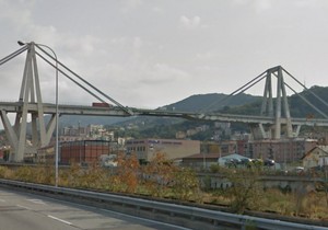 Đenova, most, pre urušavanja