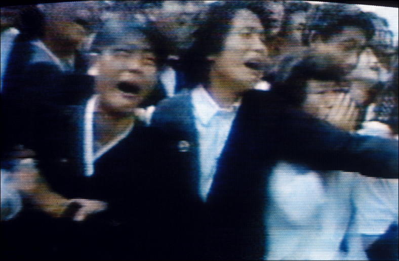 Pogrzeb Kim Ir Sena w 1994 r. w północnokoreańskiej telewizji