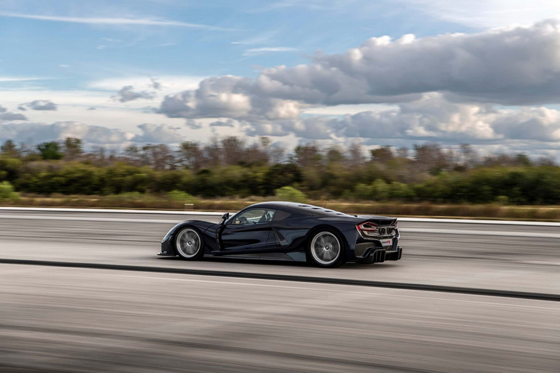 Hennessey Venom F5 test prędkości 