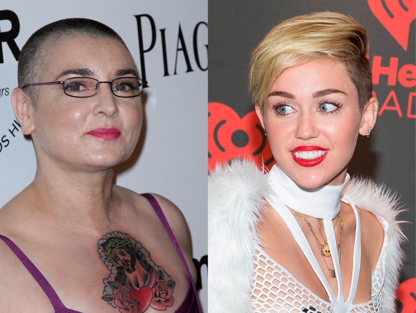 Miley Cyrus i Sinead O'Connor