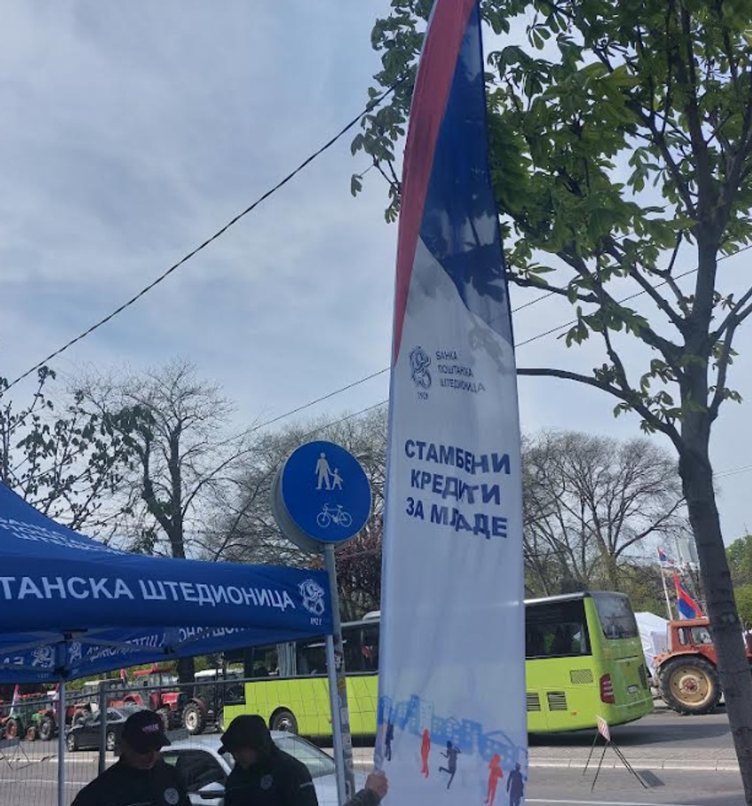 Štand banke "Poštanska štedionica"