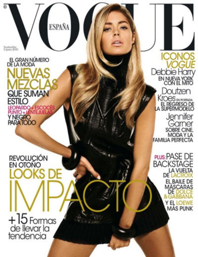 "Vogue Spain", na zdjęciu: Doutzen Kroes