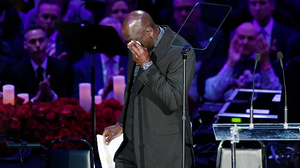 Jordan na ceremonii poświęconej pamięci Kobe’ego Bryanta 