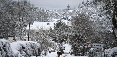 Atak zimy w Hiszpanii. Rekordowe opady śniegu