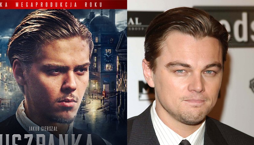 Jakub Gierszał i Leonardo DiCaprio