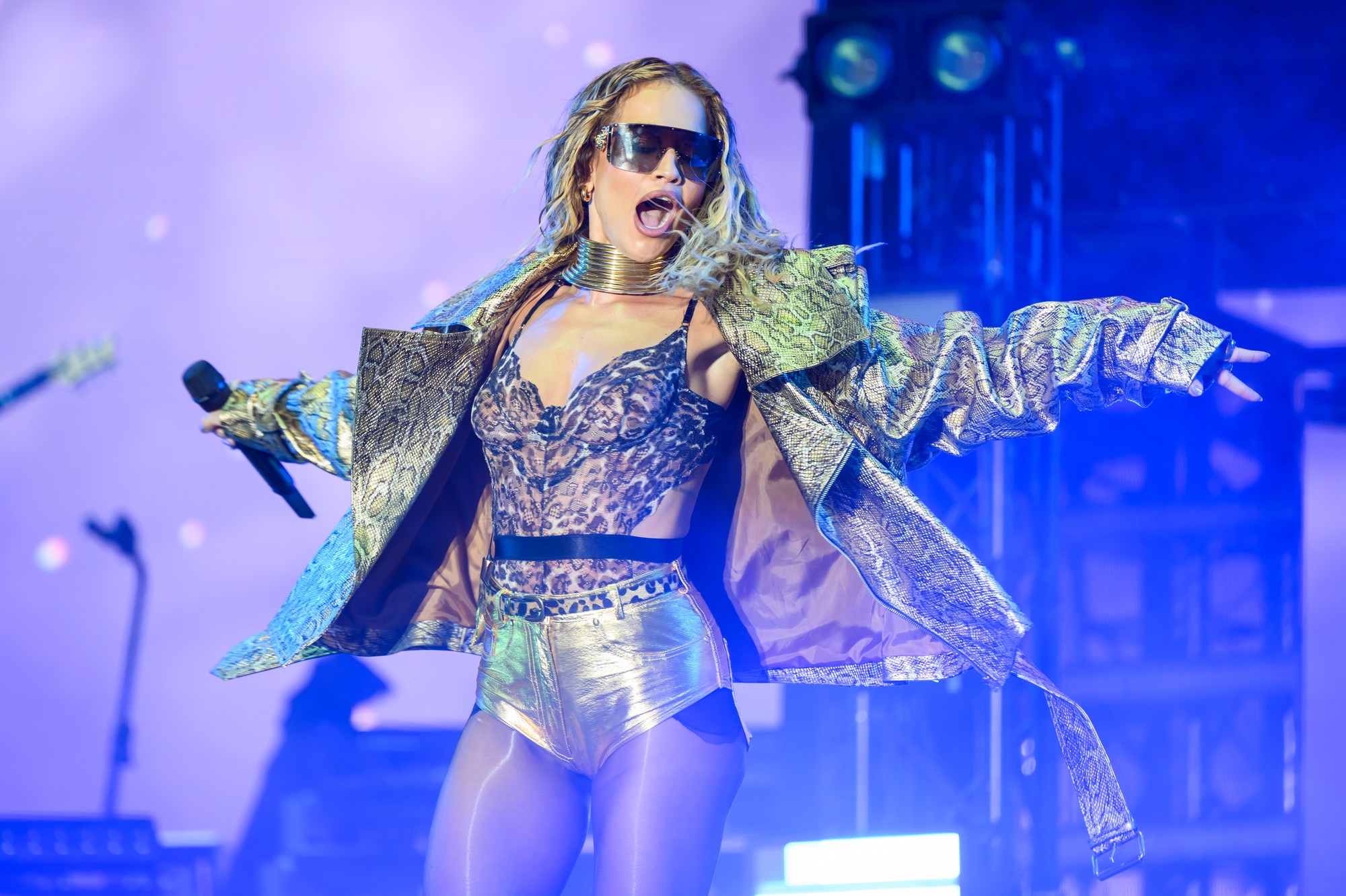 Britská speváčka Rita Ora počas prvého dňa 3. ročníka Lovestream festivalu