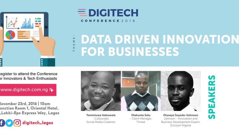 THE DIGITECH CONFERENCE: DATA-DRIVEN INNOVATION FOR BUSINESSES