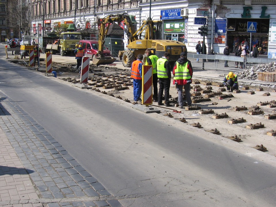 Remont torowiska - etap I, fot. Kamil Turecki / Onet.