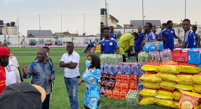 Nana Aba Anamoah donates  (1)