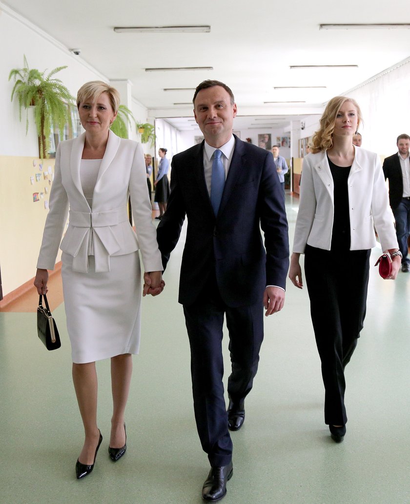 Agata Kornhauser-Duda, Andrzej Duda, Kinga Duda