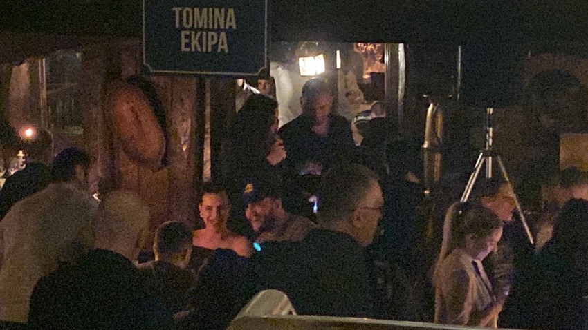 Veljko i Bogdana Ražnatović u provodu