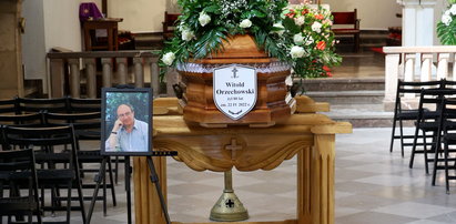 Pogrzeb Witolda Orzechowskiego. Przyjaciele pożegnali filmowca i drugiego męża Beaty Tyszkiewicz