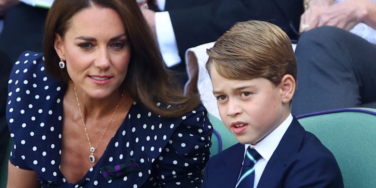 Kate Middleton i książę George