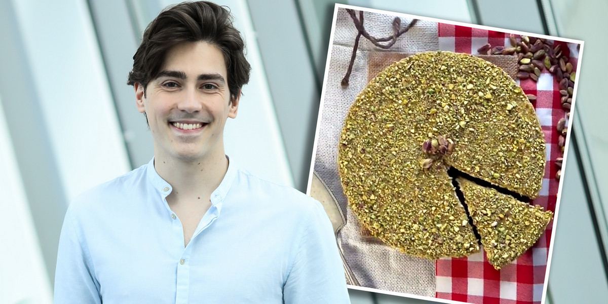 Matteo Brunetti radzi, jak zrobić pyszny sernik pistacjowy.