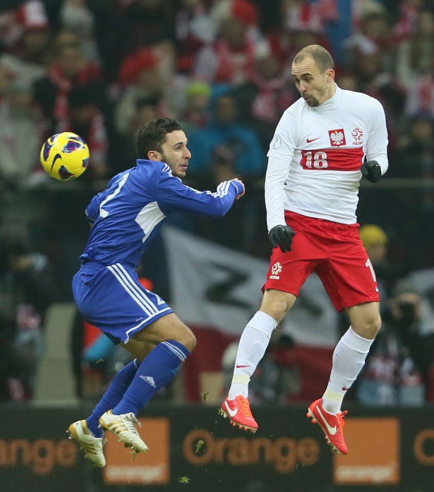 PIŁKARSKIE MŚ2014 ELIMINACJE POLSKA KONTRA SAN MARINO