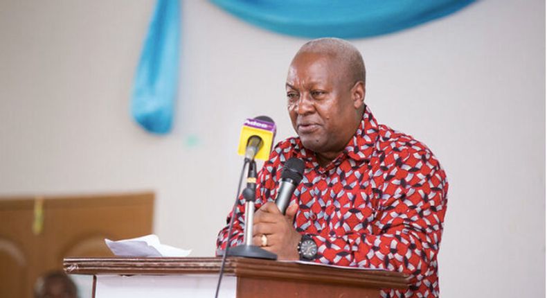 NDC presidential candidate, John Dramani Mahama