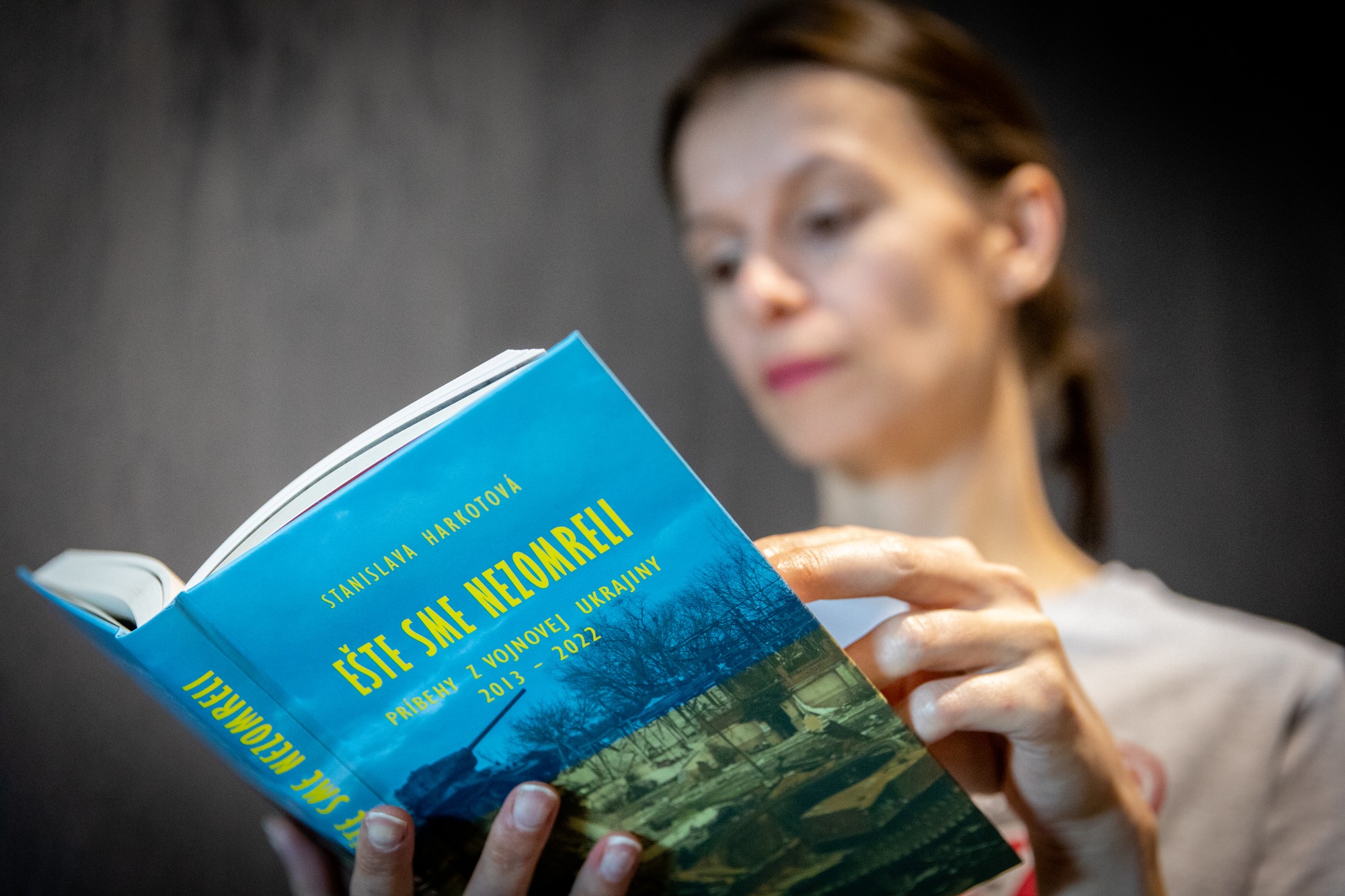 Stanislava Harkotová prináša reportáže z Ukrajiny už od roku 2013.